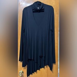 Free People: Gorgeous, never worn (tags removed & washed)black long sleeve shirt